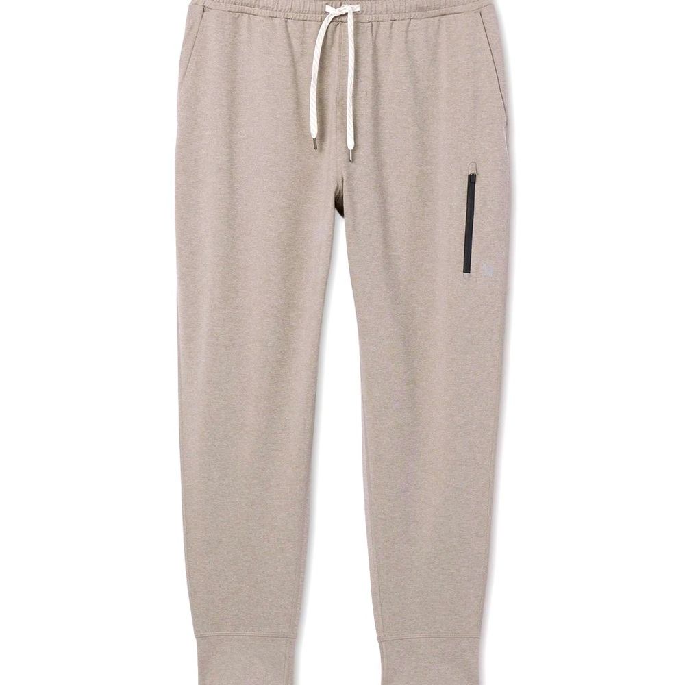 New men’s vuori medium Sunday performance jogger new w tags color mocha heather
